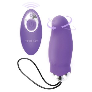 TOYJOY - HAPPINESS MY ORGASM EGGSPLODE VIBRATEUR VIOLET TÃLÃCOMMANDE
